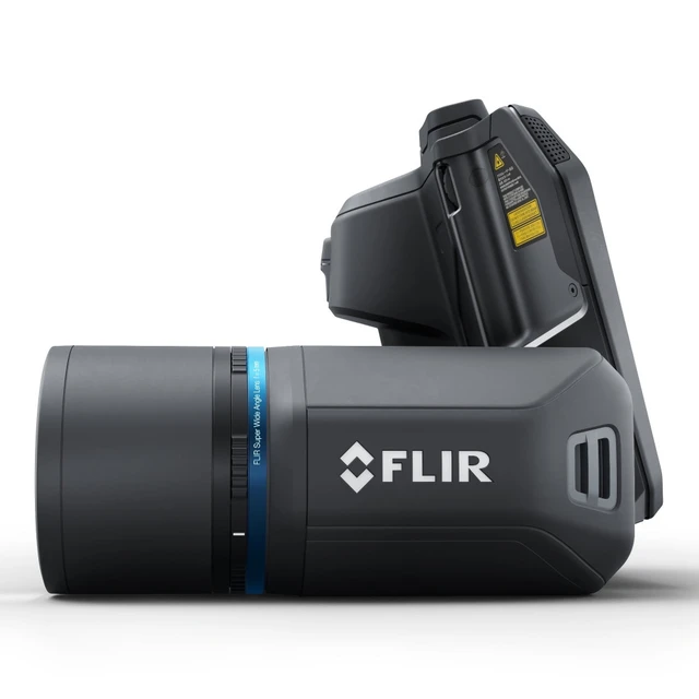 IR-linse - FLIR 80° f=5 mm vidvinkel, leveres med koffert 