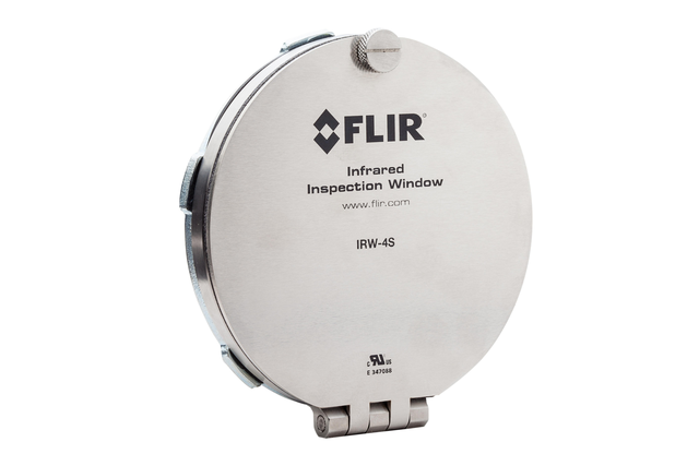 IR inspeksjonsvindu - FLIR IRW-4S Rustfritt stål, 4" infrarødt vindu 