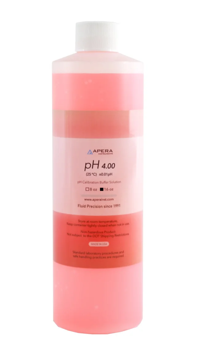 pH 4,00 standard kalibreringsbuffer 