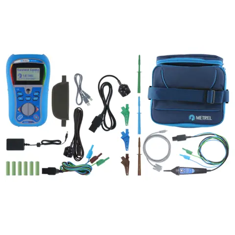Metrel MI3125BT Eurotest Combo kompakt multifunksjonstester m/ EV