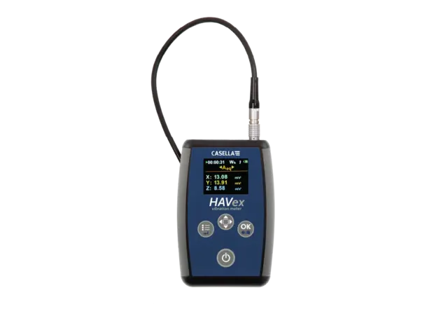 Casella HAVex Måler for hånd-arm vibrasjon (HAV) 