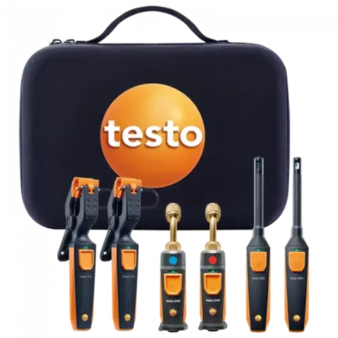 Utvidet målesett for kjøling- og varmepumpe teknikkere 