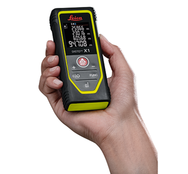 Leica DISTO X1 avstandsmåler Håndholdt laseravstandsmåler 