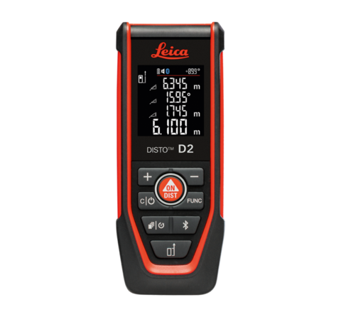 Leica Disto D2 avstandsmåler Håndholdt laseravstandsmåler