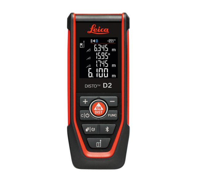 Leica Disto D2 avstandsmåler Håndholdt laseravstandsmåler 