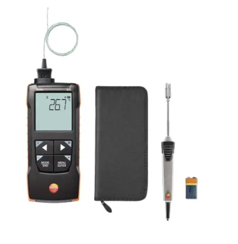 Testo 925 sett med båndføler 